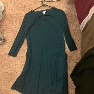 Time and Tru teal dress size M